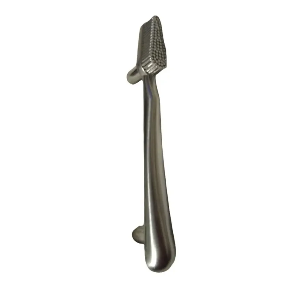 Restore & Restyle Toothbrush Shaped Cabinet or Drawer Pull Knob Brushed Nickle